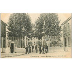 carte postale ancienne 38 GRENOBLE. Quartier 2° Artillerie