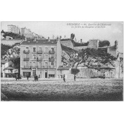 carte postale ancienne 38 GRENOBLE. Quartier de l'Esplanade