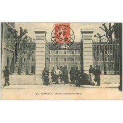 carte postale ancienne 38 GRENOBLE. Quartier du Régiment du Génie 1909
