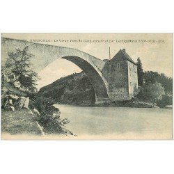 carte postale ancienne 38 GRENOBLE. Vieux Pont de Chaix