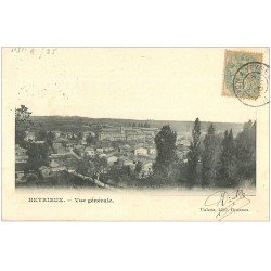 carte postale ancienne 38 HEYRIEUX. Vue générale 1905