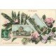 carte postale ancienne 01 Bellegarde. Pavillon et Donjon 1908