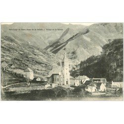 carte postale ancienne 38 LA SALETTE. Le Village