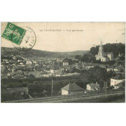 carte postale ancienne 38 LA TOUR DU PIN 1916