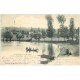 carte postale ancienne 38 LA TOUR-DU-PIN. Lac Saint-Didier 1903