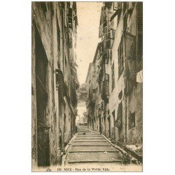 carte postale ancienne 06 NICE. Rue de la Vieille Ville 1926