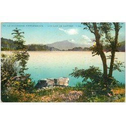carte postale ancienne 38 LAFFREY. Les Lacs LL 13