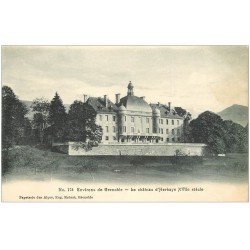 carte postale ancienne 38 Le Château d'Herbays 1911