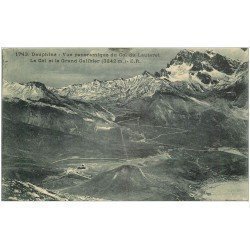 carte postale ancienne 38 LE LAUTARET. Col et Grand Galibier 1924
