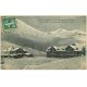 carte postale ancienne 38 LE LAUTARET. Hôtels et Galibier 1923