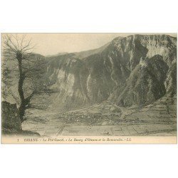 carte postale ancienne 38 LE PRE GENTIL. Bourg d'Oisans et Romanche