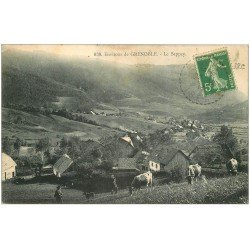 carte postale ancienne 38 LE SAPPEY 1913