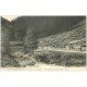 carte postale ancienne 38 LES BEAUMETTES. Entreprise Forestière Vinay 1913