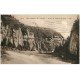 carte postale ancienne 38 LES GORGES D'ENGINS. Route Villard-de-Lans 1932