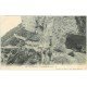 carte postale ancienne 38 LES GRANDS GOULETS. Attelage vers 1900