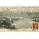 carte postale ancienne 38 LES ROCHES-DE-CONDRIEU. Vue 1908 Chaîne du Pilat