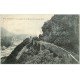 carte postale ancienne 38 LIGNE DE LA MURE. Train sur le Drac