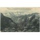 carte postale ancienne 38 MASSIF DES SEPT LAUS. Rochers Rissiou et Grandes Rousses