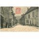 carte postale ancienne 38 MONESTIER DE CLERMONT. Grand'Rue 1903 Hôtel du Lion d'Or