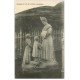 carte postale ancienne 38 PELERINAGE LA SALETTE. Conversation