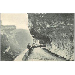 carte postale ancienne 38 PONT-EN-ROYANS. Gorges de la Bourne