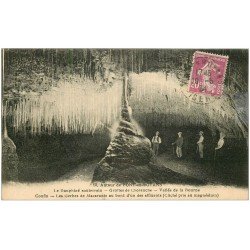 carte postale ancienne 38 PONT-EN-ROYANS. Grottes de Choranche 1934