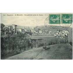 carte postale ancienne 38 SAINT-MARCELLIN 1910