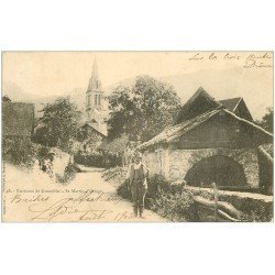 carte postale ancienne 38 SAINT-MARTIN D'URIAGE 1903