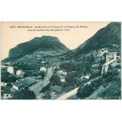 carte postale ancienne 38 SAINT-MARTIN-LE-VINOUX. Casque de Néron vers 1922