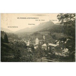 carte postale ancienne 38 SAINT-PIERRE-D'ENTREMONT 1934