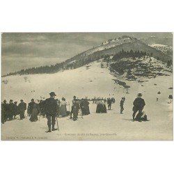 carte postale ancienne 38 SAPPEY. Concours de Ski