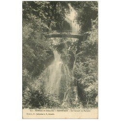 carte postale ancienne 38 SASSENAGE. Cascade du Parisien