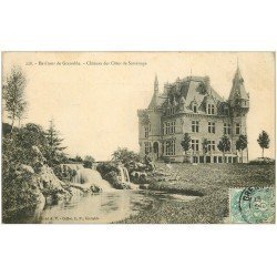 carte postale ancienne 38 SASSENAGE. Château des Côtes 1906