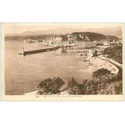 carte postale ancienne 06 NICE. Vue prise du Mont Boron 1930