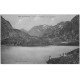 carte postale ancienne 38 URIAGE. Le Lac Robert randonneurs 1923
