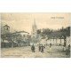 carte postale ancienne 38 URIAGE-LES-BAINS. Place du Champ-de-Mars 1907