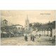carte postale ancienne 38 URIAGE-LES-BAINS. Place du Champ-de-Mars 1907