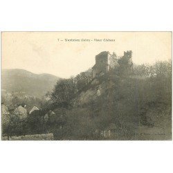 carte postale ancienne 38 VERTRIEUX. Château 1920
