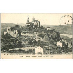 carte postale ancienne 38 VIENNE. Colline Pipet 1912