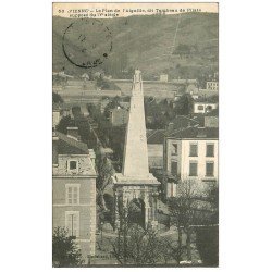 carte postale ancienne 38 VIENNE. Plan Aiguille dit Tombeau de Pilate 1912