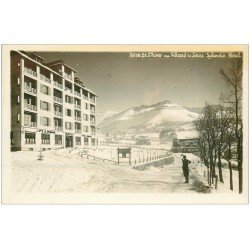 carte postale ancienne 38 VILLARD-DE-LANS. Splendid Hôtel. Carte Photo