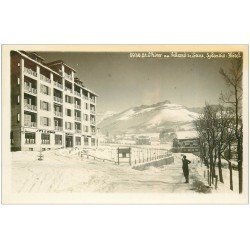 carte postale ancienne 38 VILLARD-DE-LANS. Splendid Hôtel. Carte Photo
