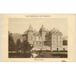 carte postale ancienne 38 VIZILLE. Le Château