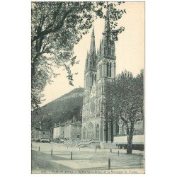 carte postale ancienne 38 VOIRON. Eglise Saint-Bruno