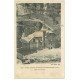 carte postale ancienne 39 BAUME-LES-MESSIEURS. Hôtel des Grottes 1910
