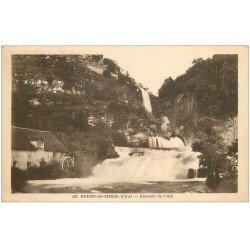 carte postale ancienne 39 BOURG-DE-SIROD. Cascade de l'Ain