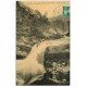 carte postale ancienne 39 BOURG-DE-SIROD. Perte de l'Ain 1908 carte toilée