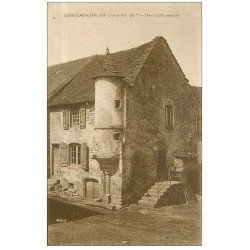 carte postale ancienne 39 CHATEAU-CHALON. Vieille Maison