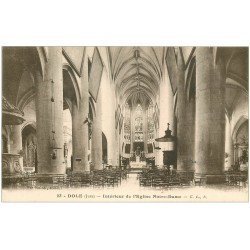 carte postale ancienne 39 DOLE. Eglise Notre-Dame