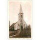 carte postale ancienne 39 FONCINE-LE-BAS. Eglise et Monument aux Morts 1949